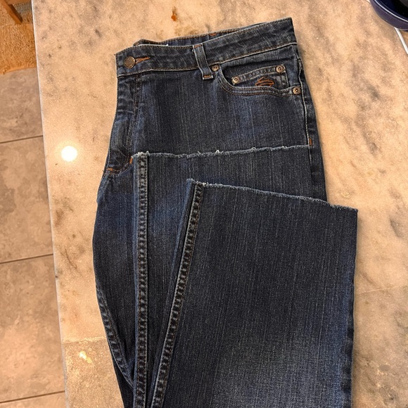 Harley Davidson women’s boot cut Jeans sz 14p - Picture 8 of 9